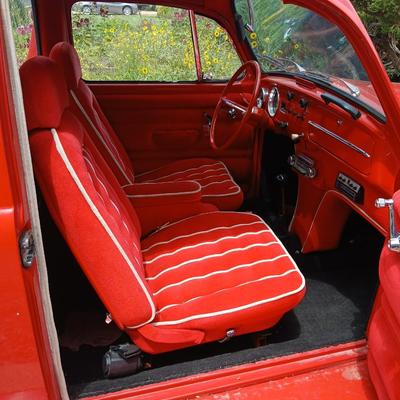 Custom 1966 Volkswagen Beetle Pickup Conversion – 1300cc Engine, Street Rod Style