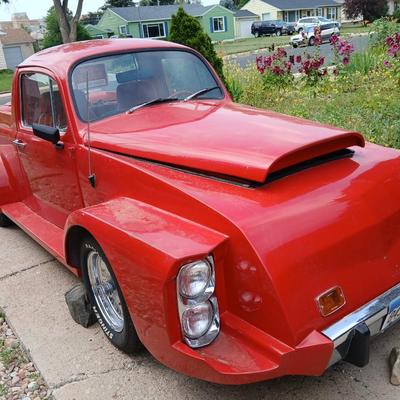 Custom 1966 Volkswagen Beetle Pickup Conversion – 1300cc Engine, Street Rod Style