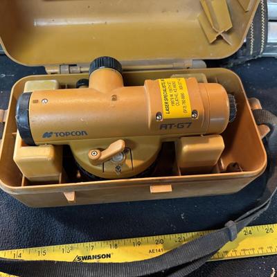 Topcon AT-G7 Auto Level and Tripod