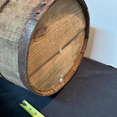 Vintage Wooden Keg