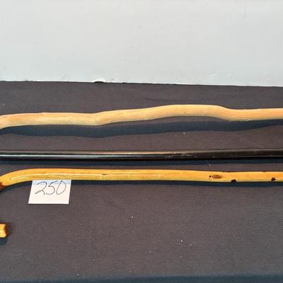 Wooden Cane Lot