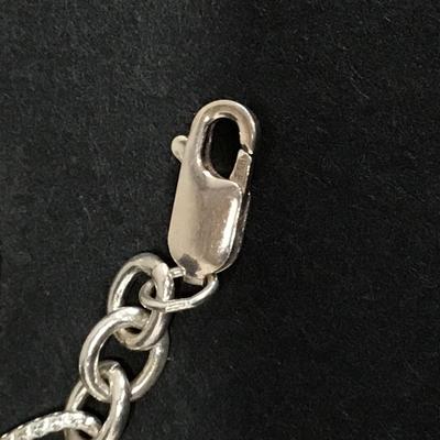Beautiful 925 silver charm bracelet