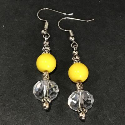 Cute crystal dangle earrings