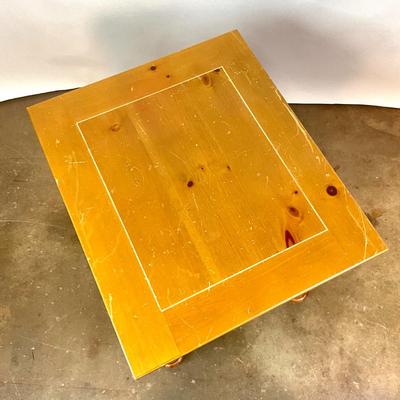 Sale Photo Thumbnail #836: Top has some deep scratches
Measurements:
23" in height, 23 in width, 27" in length