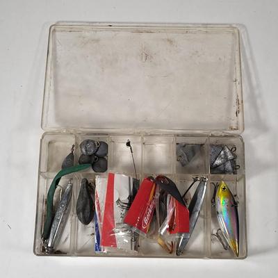 LOT 58: Ten Assorted Fishing Equipment with Contents