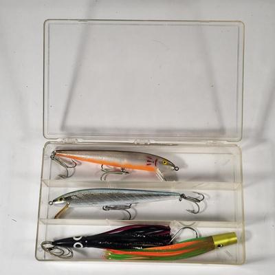 LOT 58: Ten Assorted Fishing Equipment with Contents