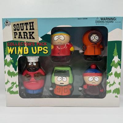 LOT 61L: NIB 1998 Comedy Central South Park Collectors Edition Wind Ups