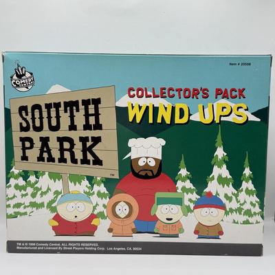 LOT 61L: NIB 1998 Comedy Central South Park Collectors Edition Wind Ups
