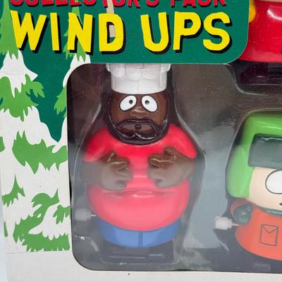 LOT 61L: NIB 1998 Comedy Central South Park Collectors Edition Wind Ups