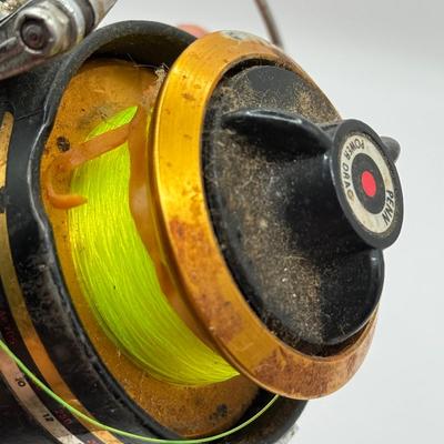 LOT 64L: Fishing Reels: Penn 710Z & Stainless Steel Shakespeare Platinum