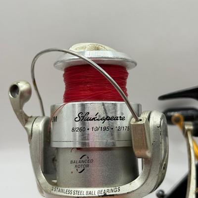 LOT 64L: Fishing Reels: Penn 710Z & Stainless Steel Shakespeare Platinum