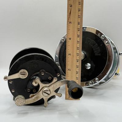 LOT 65L: Fishing Reels: Penn No. 49 Super Mariner & Penn No. 85