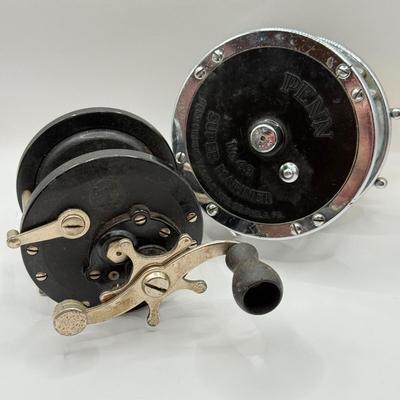 LOT 65L: Fishing Reels: Penn No. 49 Super Mariner & Penn No. 85