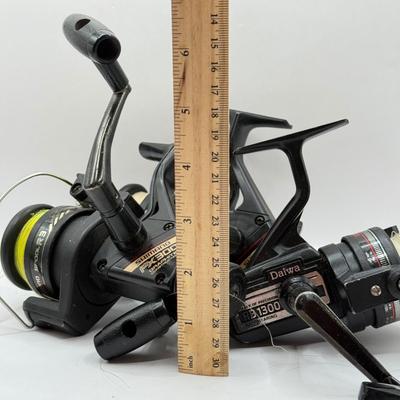 LOT 67L: Three Fishing Reels: Daiwa & Shimano