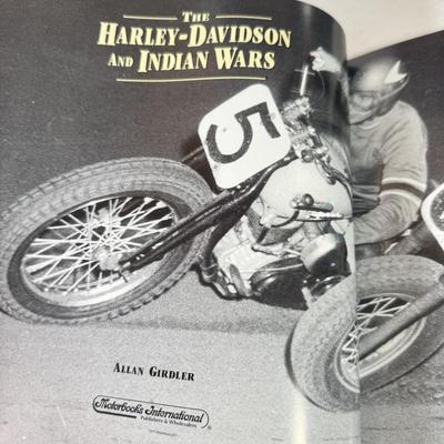 LOT 70L: Harley Davidson 100th Anniversary Ornaments NIB, Harley Davidson Books & Glass Motorcycle Ornament
