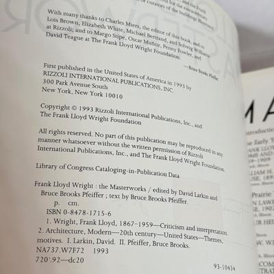 LOT 72F: Vintage Art Books: Norman Rockwell, Far Side, Frank Lloyd Wright & More