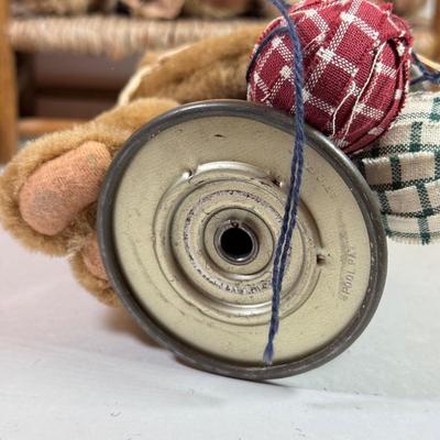 LOT 78K: Vintage Teddy Bears & Furniture
