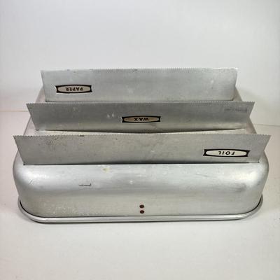 LOT 79K: Vintage Aluminum Kitchen Household Organizer