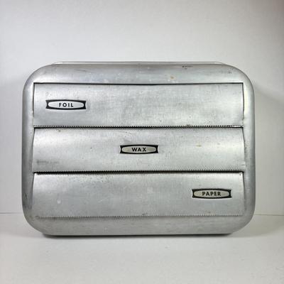 LOT 79K: Vintage Aluminum Kitchen Household Organizer