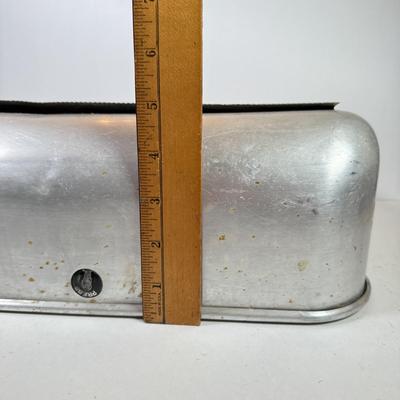 LOT 79K: Vintage Aluminum Kitchen Household Organizer