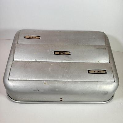 LOT 79K: Vintage Aluminum Kitchen Household Organizer