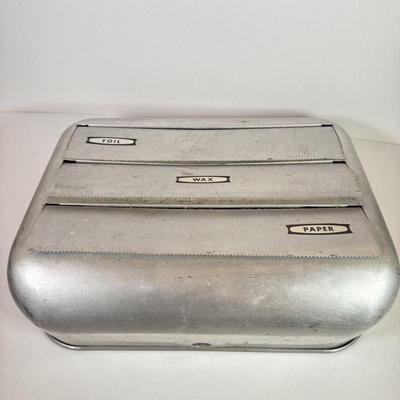 LOT 79K: Vintage Aluminum Kitchen Household Organizer