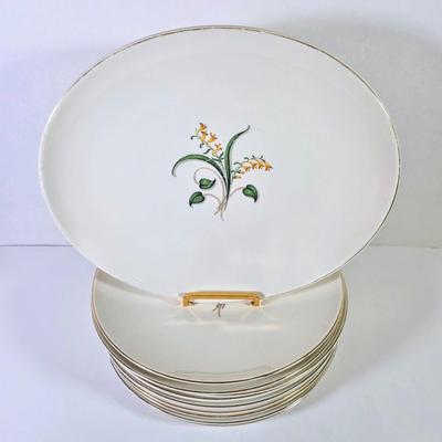 LOT 84D: Vintage Incomplete China Set "Forsythia by Edwin Knowles