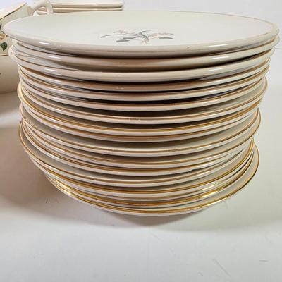 LOT 84D: Vintage Incomplete China Set "Forsythia by Edwin Knowles