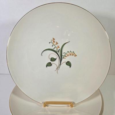 LOT 84D: Vintage Incomplete China Set "Forsythia by Edwin Knowles