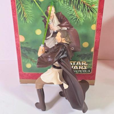 LOT 86L: Hallmark Keepsake Disney & Star Wars Holiday Ornaments With Original Boxes