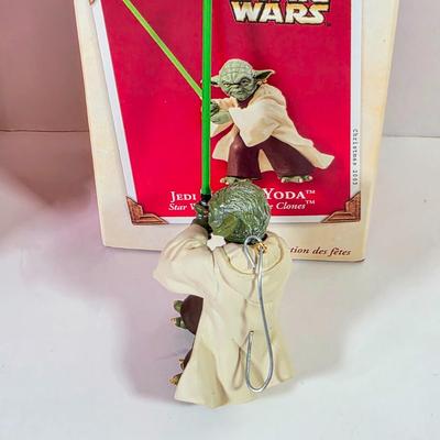LOT 86L: Hallmark Keepsake Disney & Star Wars Holiday Ornaments With Original Boxes