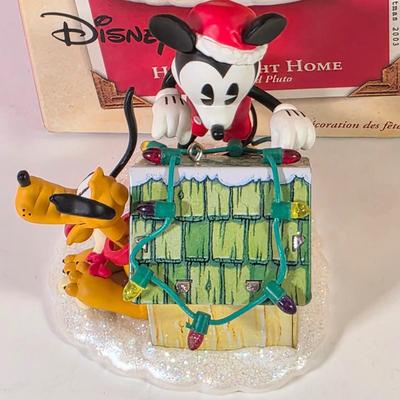 LOT 86L: Hallmark Keepsake Disney & Star Wars Holiday Ornaments With Original Boxes