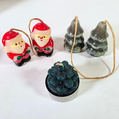 LOT 86D: Vintage Ceramic Christmas Collection Includes Department 56 Sleeping Snowman Candle Stick Holder, Beautiful Fine Porcelain...