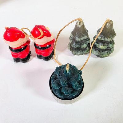 LOT 86D: Vintage Ceramic Christmas Collection Includes Department 56 Sleeping Snowman Candle Stick Holder, Beautiful Fine Porcelain...