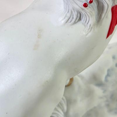 LOT 86D: Vintage Ceramic Christmas Collection Includes Department 56 Sleeping Snowman Candle Stick Holder, Beautiful Fine Porcelain...
