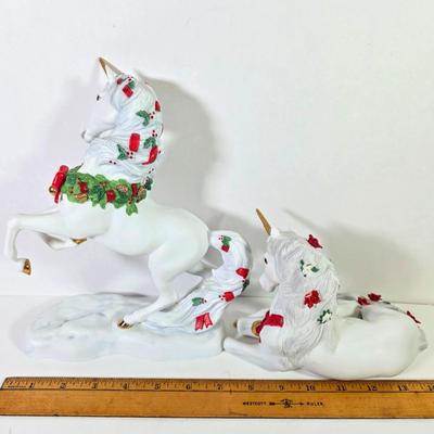 LOT 86D: Vintage Ceramic Christmas Collection Includes Department 56 Sleeping Snowman Candle Stick Holder, Beautiful Fine Porcelain...