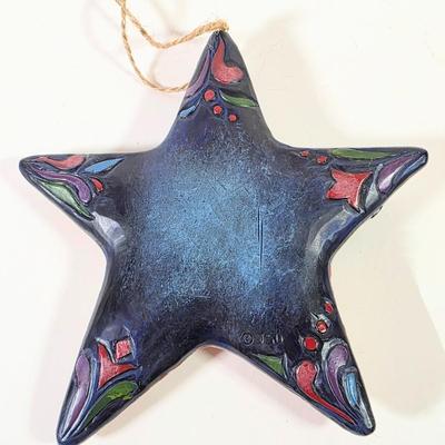 LOT 88F: Jim Shore 2006 Nativity Star With Assorted Vintage Christmas Ornaments