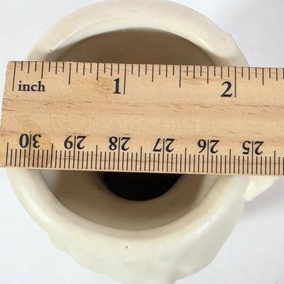 LOT 91D: Vintage McCoy Double Handle Bowl/Planter & Art Deco Double Handle Vase