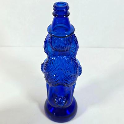 LOT 93D: Vintage Royal Doulton Collie Figurine, Joseph Original Porcelain Christmas Dachshund, Wired Hair Terrier, MCM Cobalt Blue Glass...