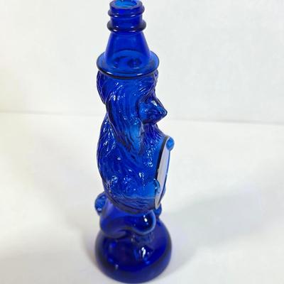 LOT 93D: Vintage Royal Doulton Collie Figurine, Joseph Original Porcelain Christmas Dachshund, Wired Hair Terrier, MCM Cobalt Blue Glass...