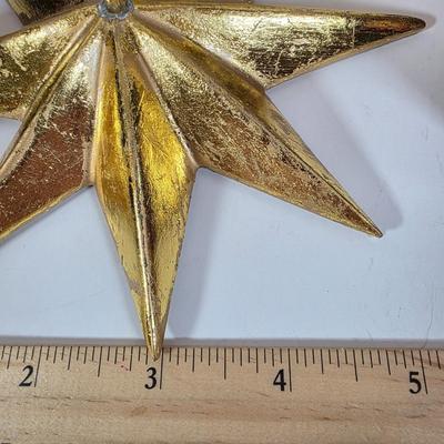 LOT 94D: Christopher Radko Collection Of 2 Large Star Ornament Hangers, Ceramic Hanger & 3 Christopher Radko Ornaments With Boxes