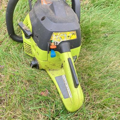 LOT 122G: Poulan 2700 Gas Powered Chain Saw with Additional Poulan P3314 Chain Saw for Parts / Repair