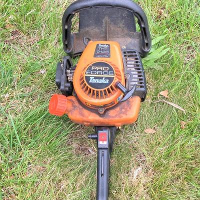 LOT 123G: Tanaka THT 2120 Gas Powered Chain Saw and Echo CS-370 Gas Powered Chain Saw