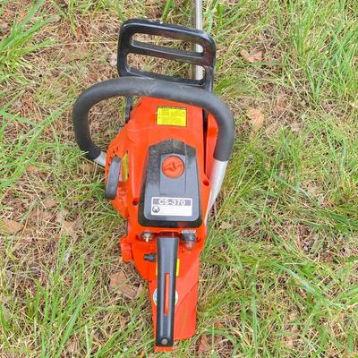 LOT 123G: Tanaka THT 2120 Gas Powered Chain Saw and Echo CS-370 Gas Powered Chain Saw