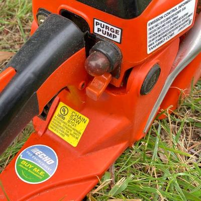 LOT 123G: Tanaka THT 2120 Gas Powered Chain Saw and Echo CS-370 Gas Powered Chain Saw