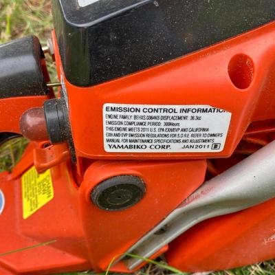 LOT 123G: Tanaka THT 2120 Gas Powered Chain Saw and Echo CS-370 Gas Powered Chain Saw