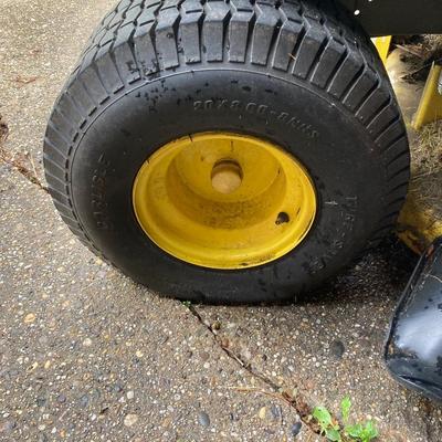 LOT 129P: John Deere E120 Riding Lawn Mower