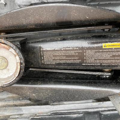 LOT 132S: Century Model 87151 Battery Charger, Husky Jack in Case, Jumper Cables and Power Cord