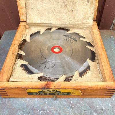 LOT 139G: Vintage Tools - Power House Sabre Jig Saw, Weller Soldering Gun, Soldering Kit, Saw Blades in Wood Storage Box and More