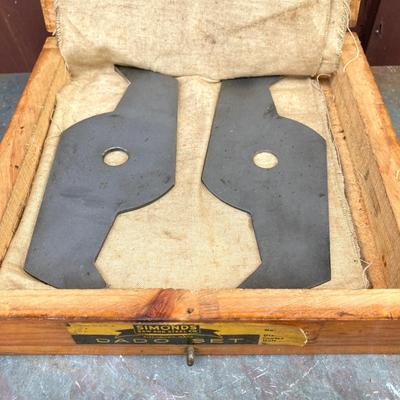 LOT 139G: Vintage Tools - Power House Sabre Jig Saw, Weller Soldering Gun, Soldering Kit, Saw Blades in Wood Storage Box and More